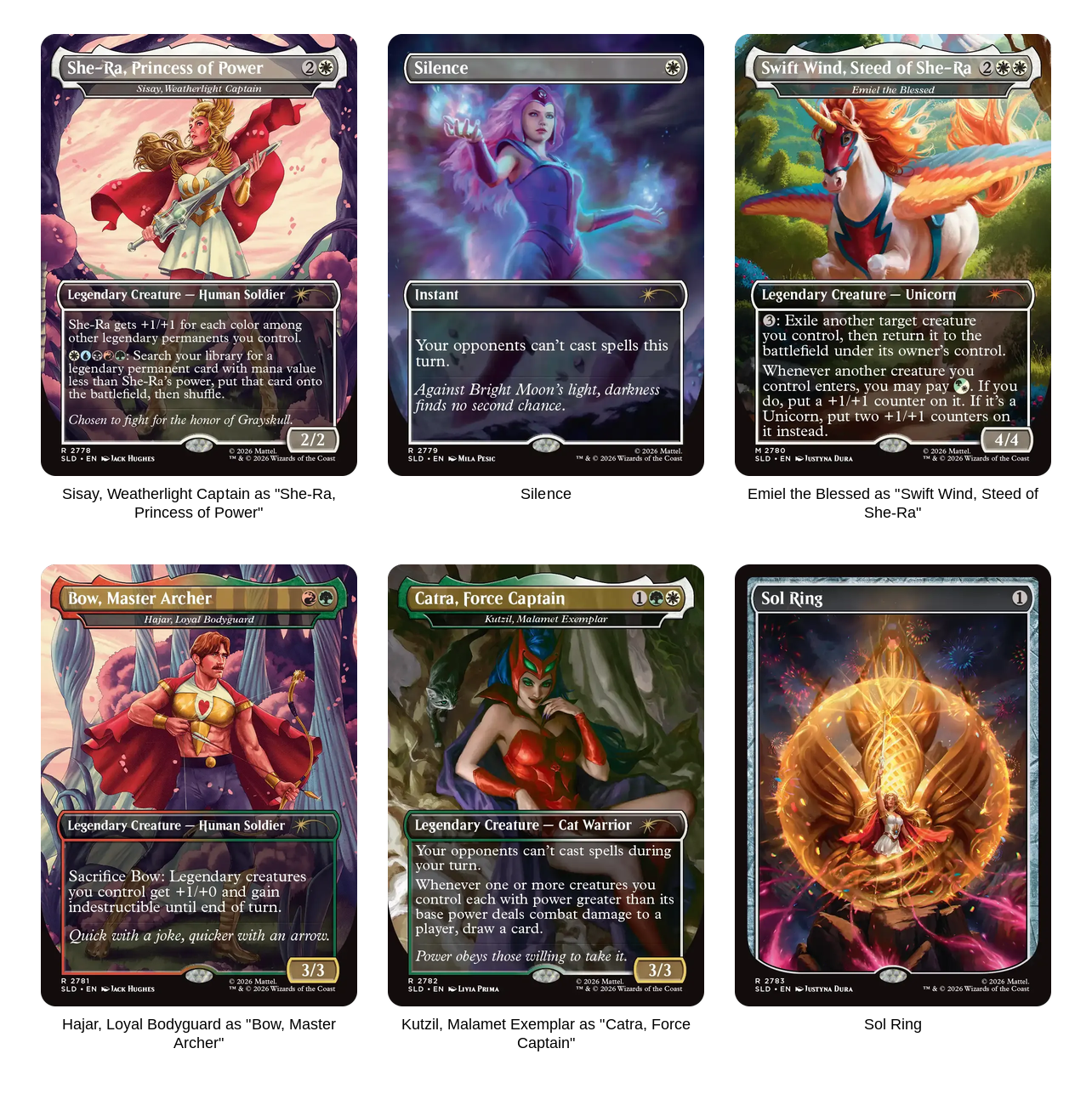 Secret Lair x Masters of the Universe: She-Ra, Princess of Power