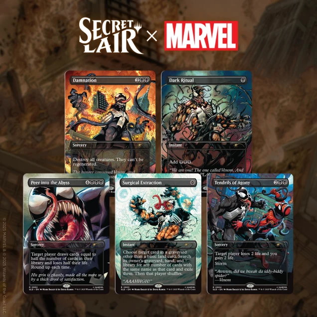 Secret Lair: Venom Unleashed (Colours)